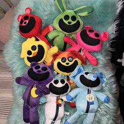 Poppy playtime Smiling Critters Plushies $10 Each 