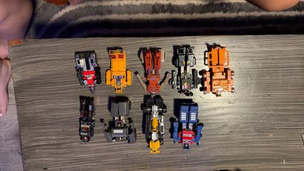 🤖 Vintage GoBots Lot – 8 Figures! Retro 1980s Robot Toys