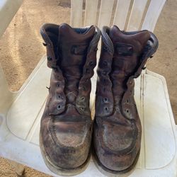 Red wing steel toe boots