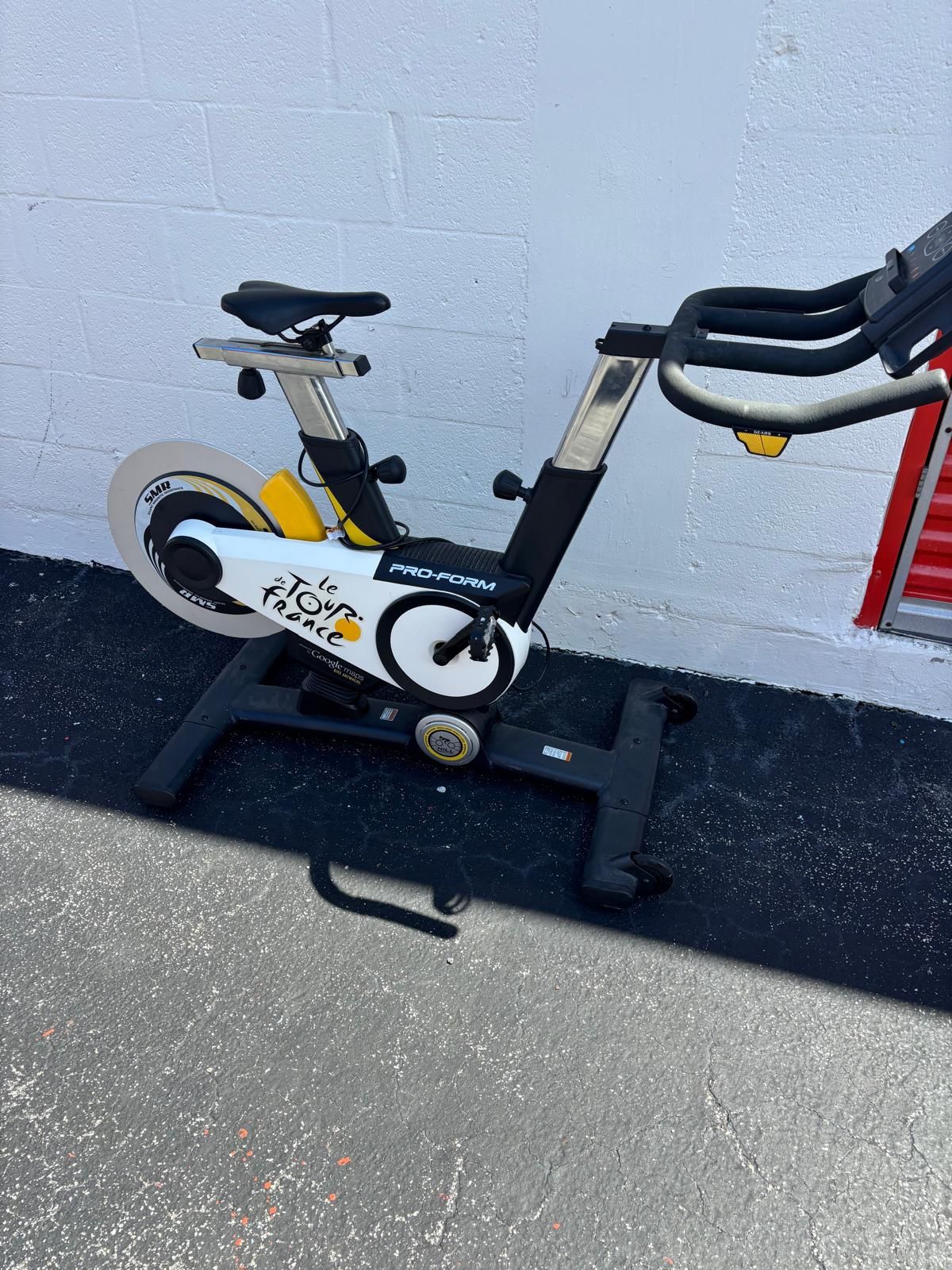 ProForm Le Tour de France exercise bike. $350