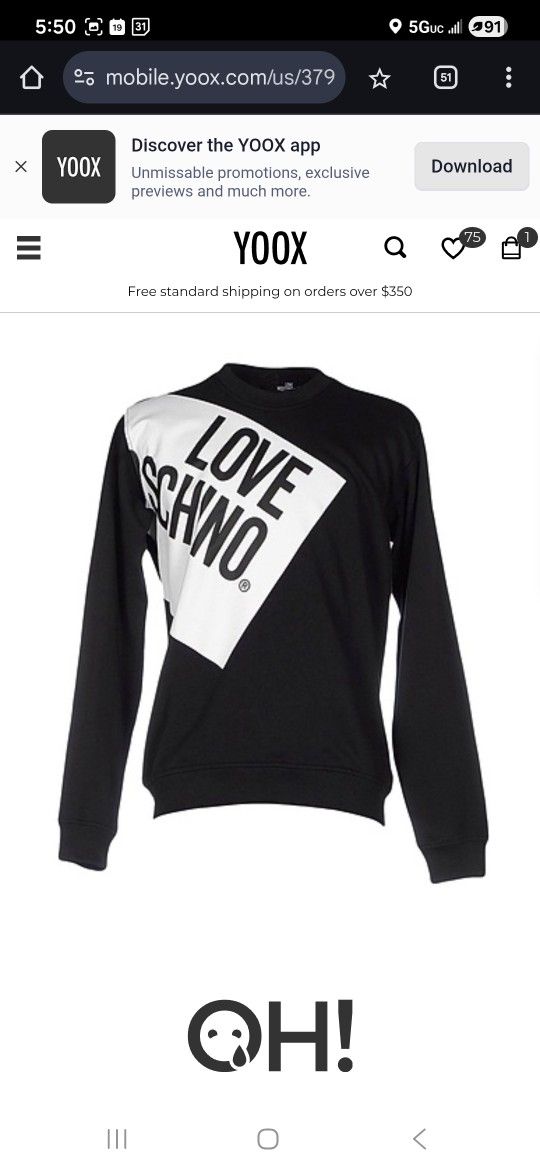 Love Moschino Sweatshirt
