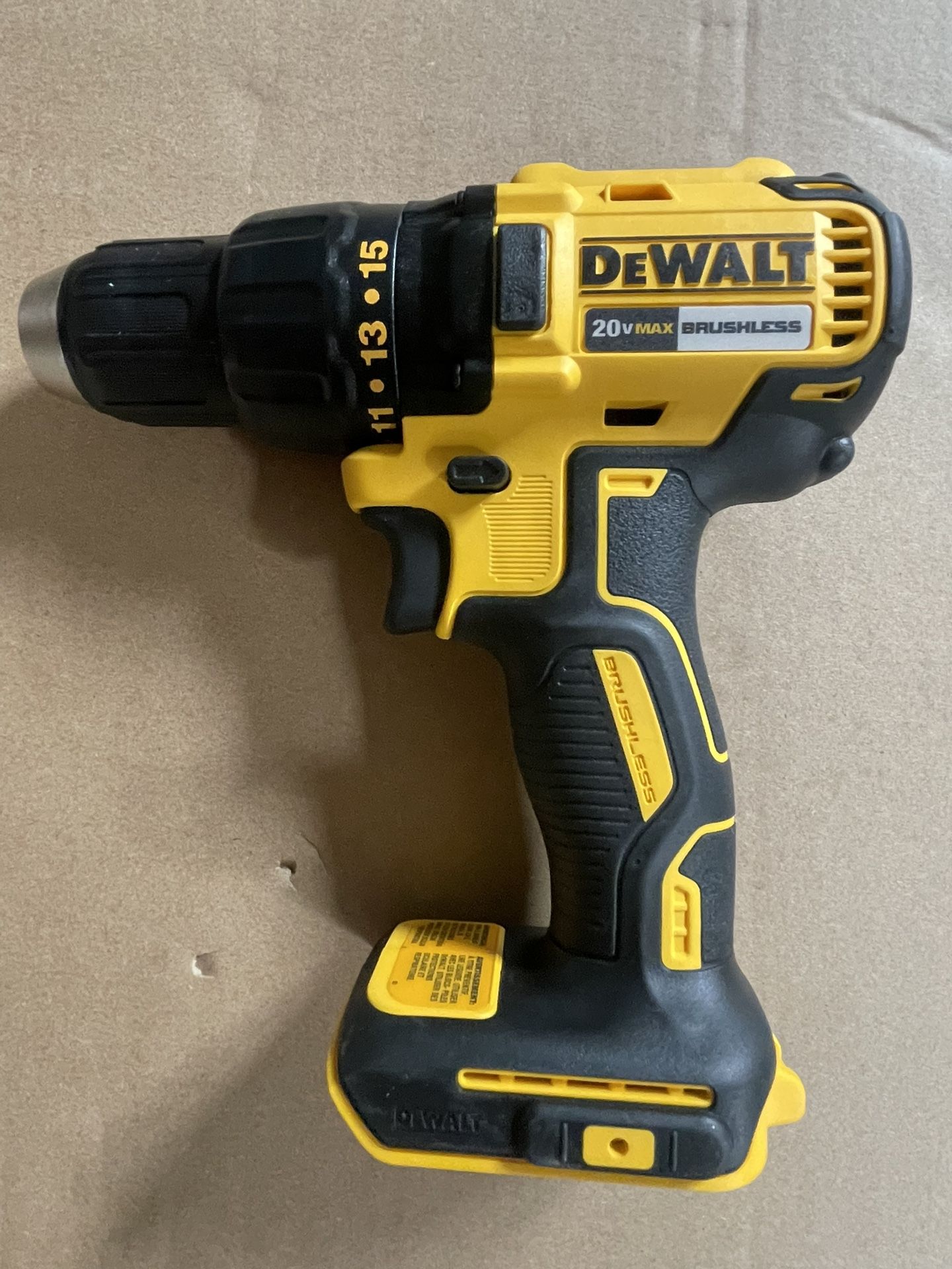 DEWALT 20V MAX* Cordless Drill, 1/2-Inch (Tool Only) 