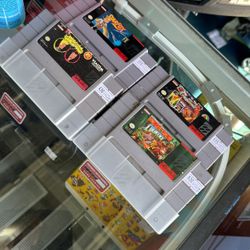Super Nintendo Games *PRICES IN THE PHOTOS*