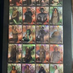 2025 Topps Chrome Star Wars Refractor, Ray wave, Prism