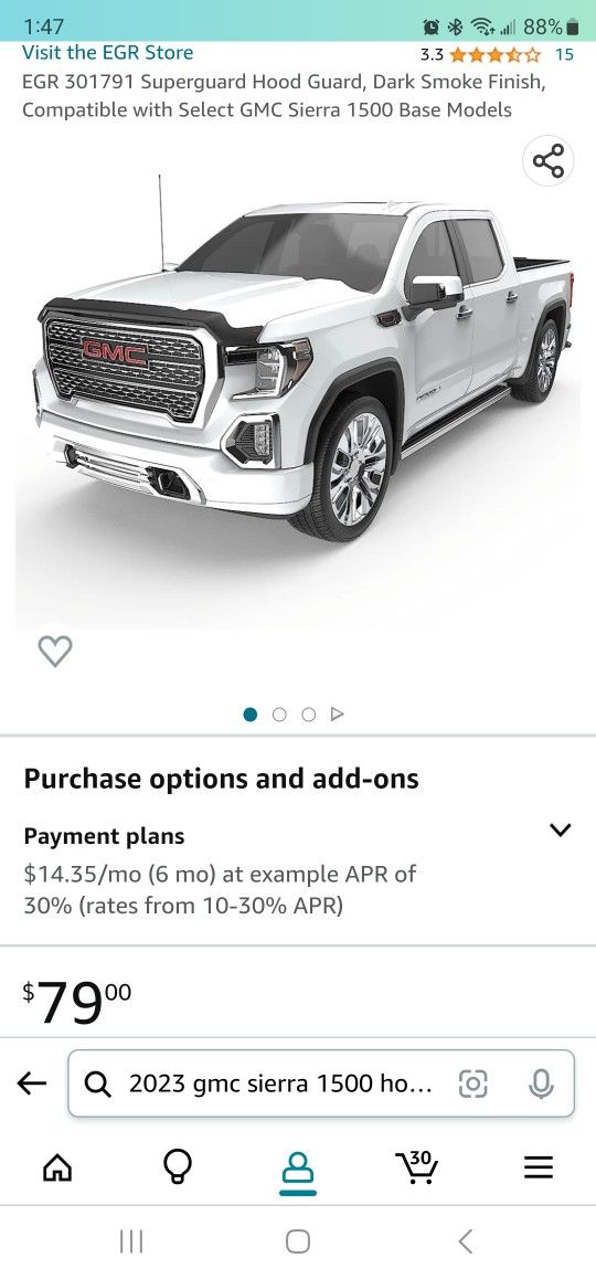 Hood Guard Feflector 2023 Sierra