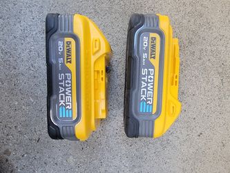 Dewalt 5.0 Batteries 