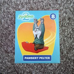 ZooTopia 2 Pawbert Pelter McDonald’s Happy Meal Action Figure Toy