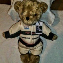 Porsche Design Driver's Selection  Teddy Bear 100% AUTHENTIC & OEM Great gift