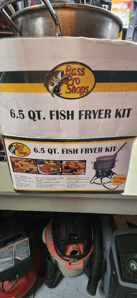6.5 Qt Fish Fryer Kit, Bass Pro