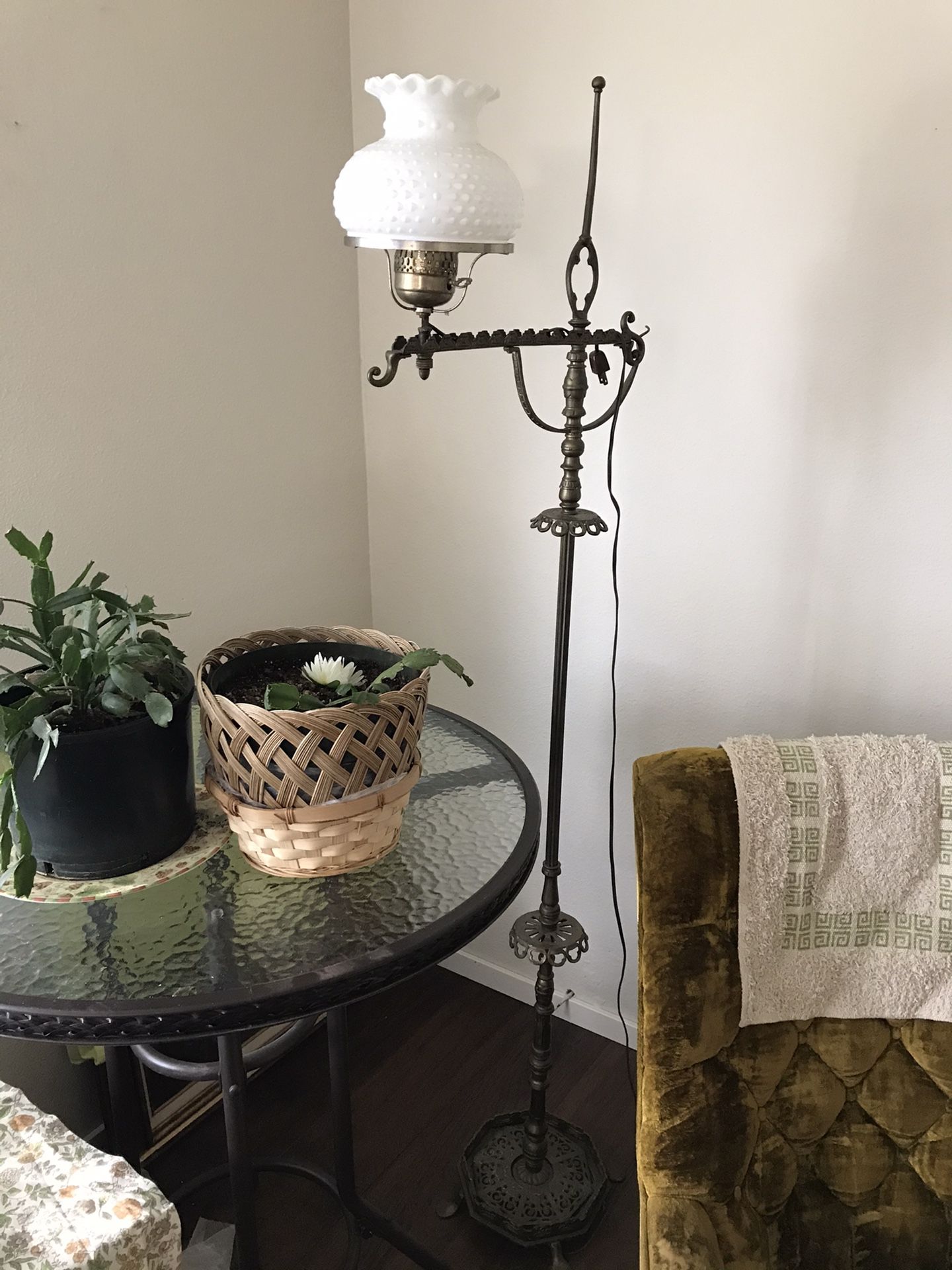 Handmade brass antique lamp