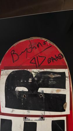 Autographed skate bored . Signed by Braydon szafranski