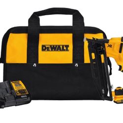 20V MAX XR 16-Gauge Electric Cordless Angled Finishing Nailer Kit