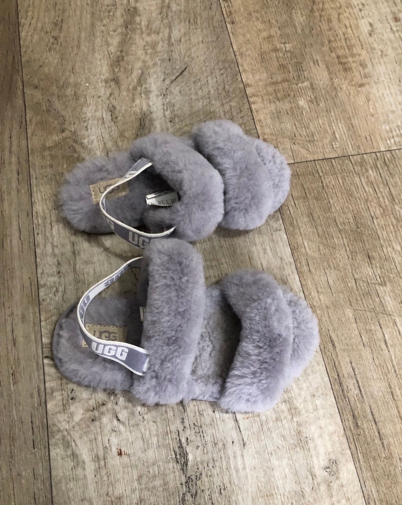 UGG Oh Yeah slingback slippers grey size 11