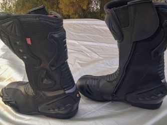Sport bike boots 45cm---MORE