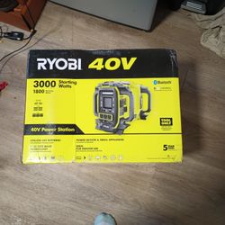 RYOBI 40V 3000W POWER STATION (BRAND NEW)