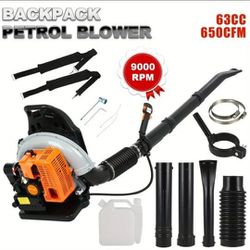 Brand New Two Stroke Gas Blower Backpack High-Power leaf blower