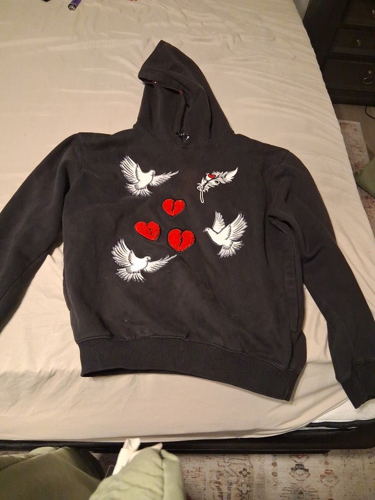 Focus Hoodie (Broken Heart Dove)