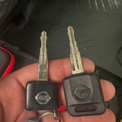 New Nissan car key - only have one