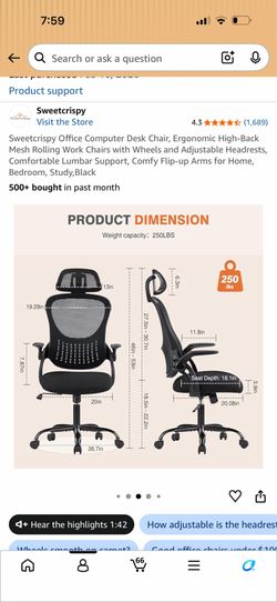 Computer chair