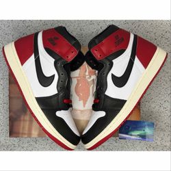 Jordan 1 Black Toe Reimagined 10 Men
