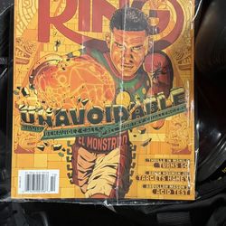 Physical magazine of “The Ring”n