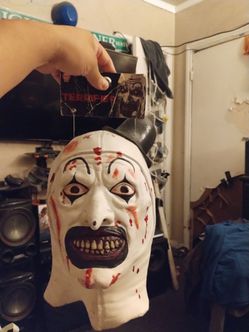 Terrifier new whit blood