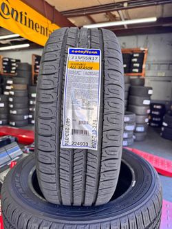 215/55R17 Goodyear Assurance All Season 94H New Tires Free Mount Balance installation 215/55/17