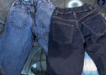 Three Pairs Of Boys Jeans / Threw Them Out