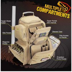 Tactical Shooters Range Backpack. New Unused item.