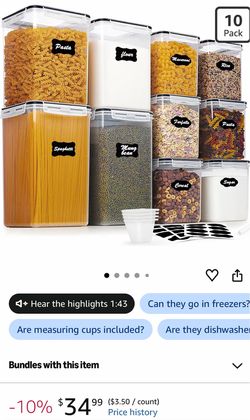 Food storage containers
