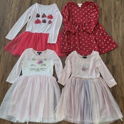 Practically New Girls Dress Size 6t ( Used Once). $15 Each!!