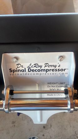 Dr. LeRoy Perry's Spinal Decompressor