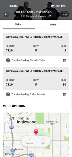 Chris brown Usher Tickets 9/26