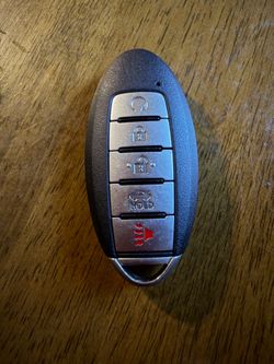 Nissan 5-Button Smart Key Fob