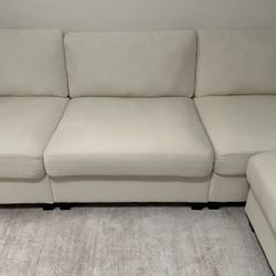 Beige Sectional Sofa