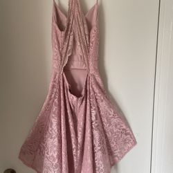 Pink Cocktail Dress