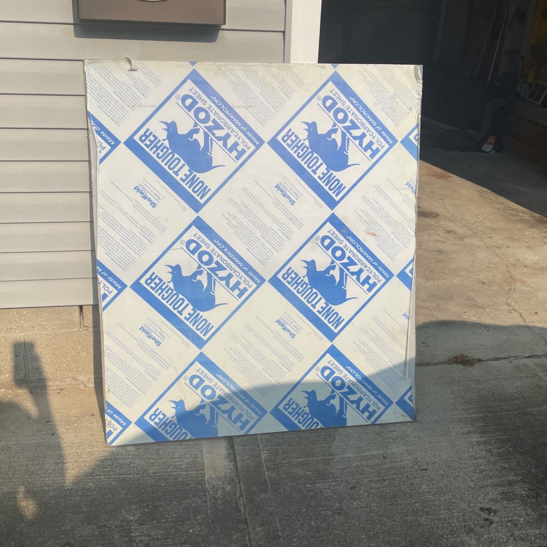 Lexan Poly Tough Plastic 42x48