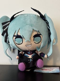 Hatsune Miku Plush NEW With Tag Gothic Devil Ver Vocaloid Anime Plush Doll