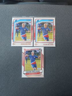 2024-25 Panini Donruss Cavan Sullivan USA Rc Rookie Lot