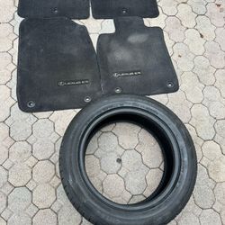 Lexus ES (contact info removed) Tire and floor Mats