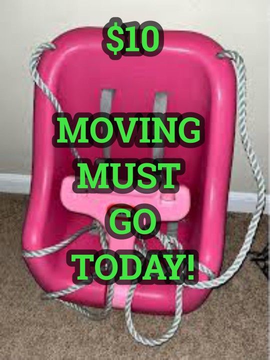 Little Tikes Pink Swing