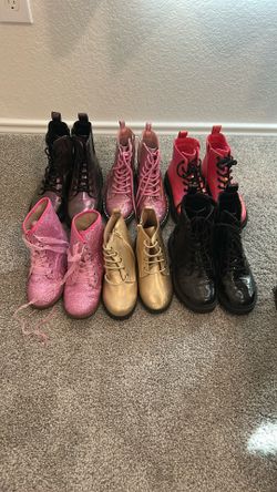 Girls Combat Boots