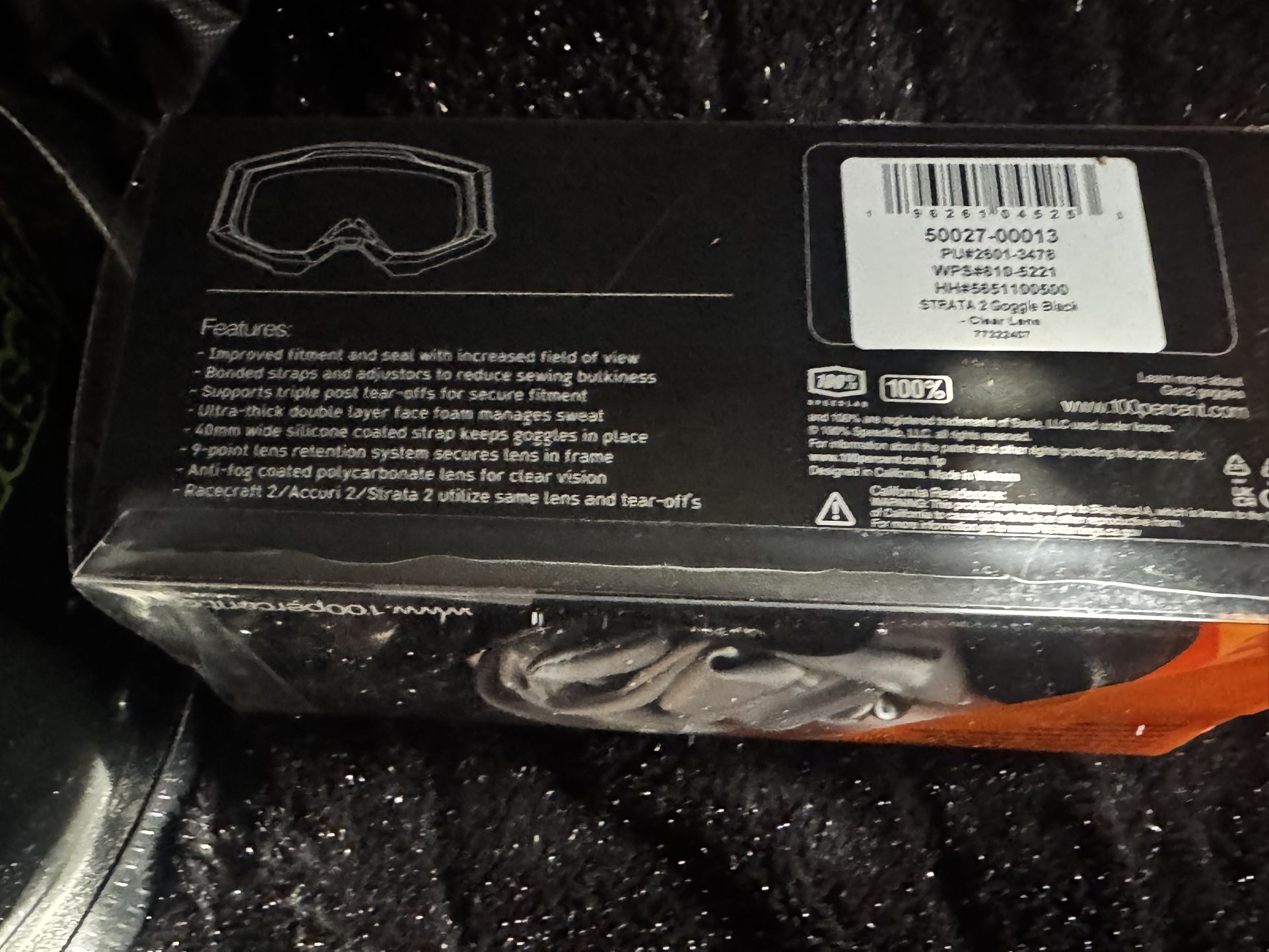 Dirtbike goggles