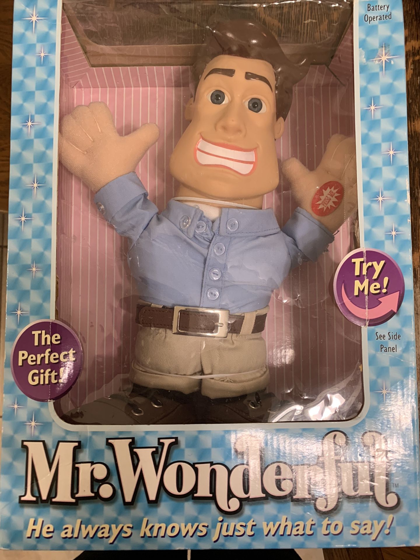 Mr wonderful cheap talking doll