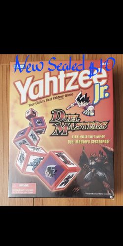 Parker Brothers Yahtzee Jr Duel Master's Habro New Sealed