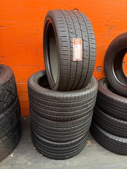 285/40R22 Continental Cross Contact Full Set of 4 Tires