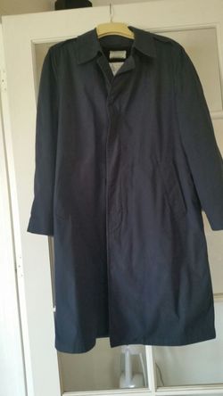 Mens London fog raincoat