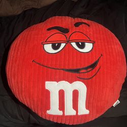 Red M&M Plush - Great Condition