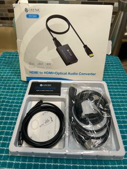 NEW! eSynic HDMI to Optical Audio Converter (Model ESY263