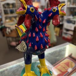 $50-$650. Barro Betus Ceramics By Juan Jose medrano, Huichol Yarn And Beaded Art.